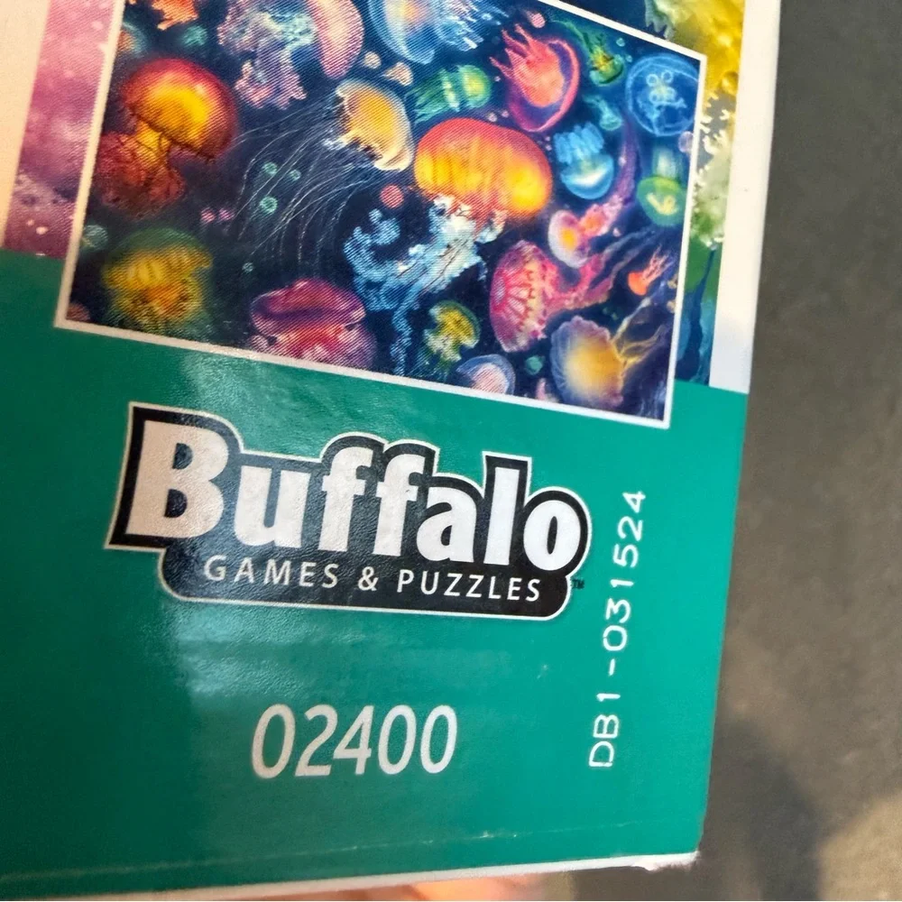 BUFFALO 1500pc colorful jellyfish puzzle